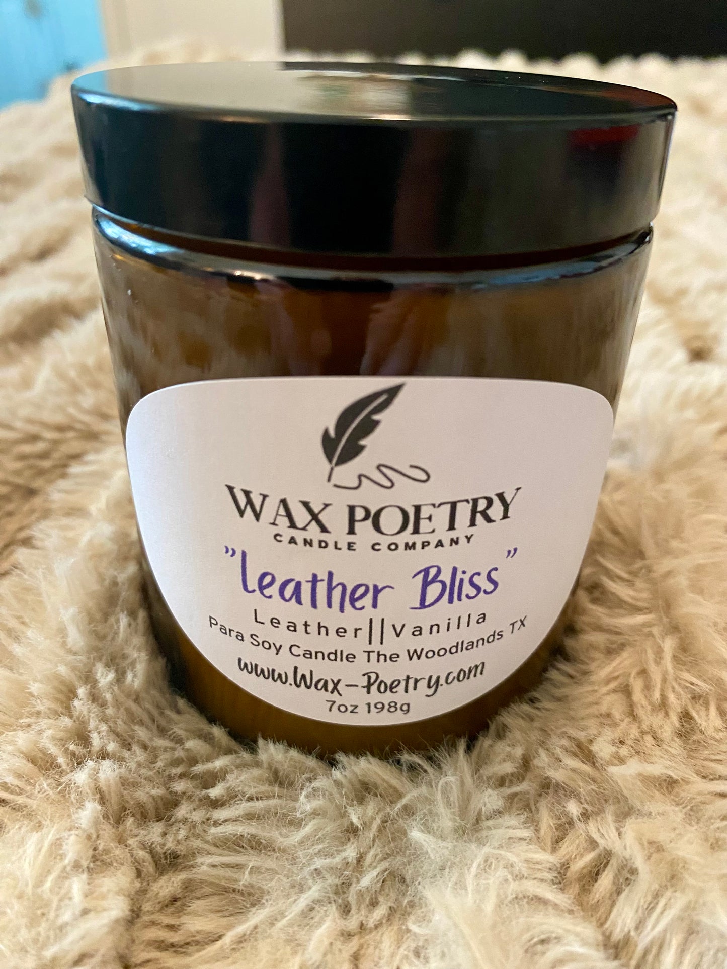 Leather Bliss - Leather, Vanilla Butter - Candle